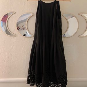 black vince camuto halter dress!